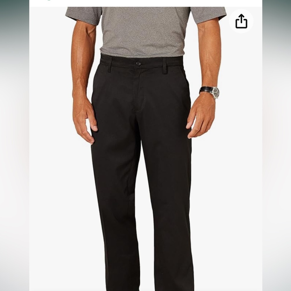 New Amazon Essentials Men's Classic-Fit Stretch Golf Pant size 31W x 30L